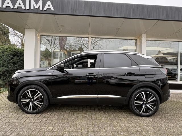 Peugeot 3008 1.6 HYbrid 225 GT Pack Business | Focal Audio | Schuif-/kanteldak | Elektr. achterklep | Full LED | Adaptieve Cruise | 360gr. camera | Navigatie | Stoelverwarming