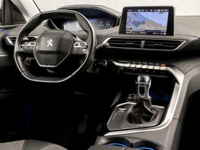 Peugeot 3008 1.2 PureTech Allure Sport (PANORAMADAK, APPLE CARPLAY, GROOT NAVI, PARKEERSENSOREN, SPORTSTOELEN, SFEERVERLICHTING, CRUISE, NIEUWE APK, NIEUWSTAAT)