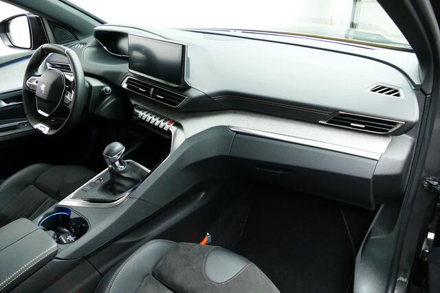 Peugeot 3008 1.2 130pk GT Half Leer, StoelVerw, Camera, Adap Cruise, 19"LMV, Elek Klep,