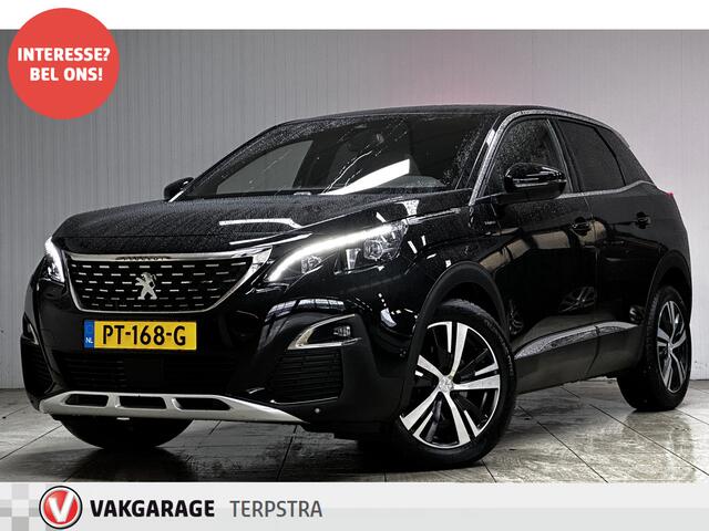 Peugeot 3008 1.6 e-THP GT Line /AUTOMAAT! /Trekhaak /Zwarte Hemel /Camera /LED Koplampen /Lane Assist /Dodehoek Detec. /Grootlichtass. /Apple + Android /DAB+! /Navi /Half-Leder /18"LMV /PDC V+A /Isofix /LED Mistlampen.