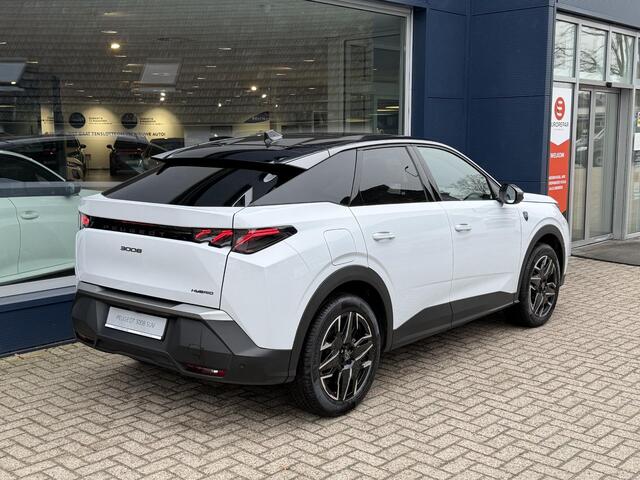 Peugeot 3008 1.2 Hybrid 145 PK GT Automaat | Bouwjaar 11-2025 | Panorama/Schuif-Kanteldak | Luxe Alcantara & Leder Interieur met Massage | Achteruitrij-Camera | Navigatie | FOCAL Premium Audio | Adaptieve Cruise Control | Elektrische Kofferklep | Stoel- & Stuurverwarm