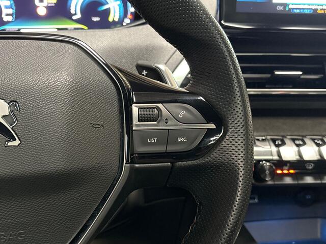 Peugeot 3008 1.6 HYbrid 225 GT Sport 225Pk Automaat (PANORAMADAK, APPLE CARPLAY, MEMORY SEATS, LEDER/ALCANTARA, STOELVERWARMING, FOCAL AUDIO, KEYLESS, ZWART HEMEL, NIEUWSTAAT)