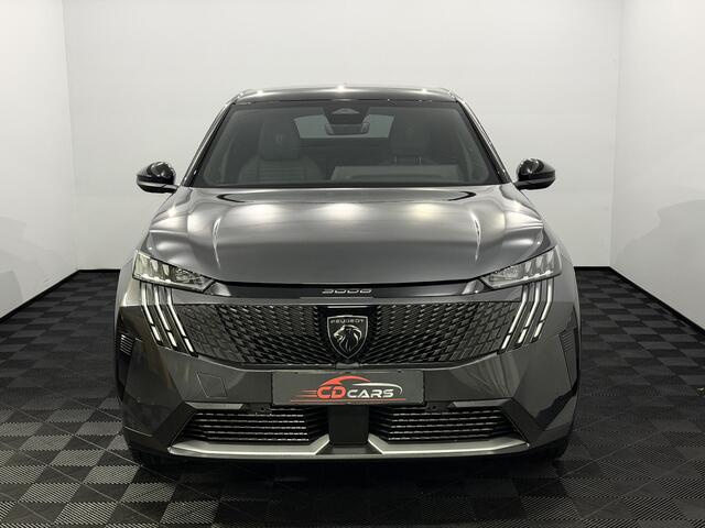 Peugeot 3008 1.2 Hybrid 145 GT Camera, Led, Half leder, Navi, Apple carplay, Rijstrook correctie, Cruise control, Keyless start, 2 jaar garantie