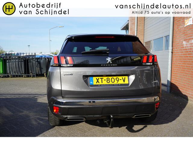 Peugeot 3008 1.2 PureTech GT Line LUXE! PERFECTE STAAT - NL AUTO TREKHAAK - CARPLAY - ANDROID - CAMERA - PDC V+A - DODEHOEK - KEYLESS - HALF LEDER - 19 INCH LMV - LANE KEEPING - ELEKTR KLEP - FOCAL GELUID