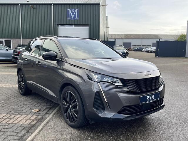 Peugeot 3008 1.6 HYbrid 225 GT Pack Business PANO | BLACK PACK | CAMERA VOOR + ACHTER | ADAPTIVE CRUISE | DODE HOEK SENSOR | ELEK. ACHTERKLEP | STOELVERWARMING| FOCAL AUDIO