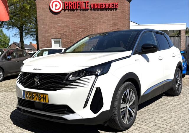 Peugeot 3008 1.6 HYbrid 225 pk Allure * Automaat * * Navigatie * 1/2 Lederen interieur * Stekker Hybride + Benzine * Elektronische Achterklep bed. * Adaptive Cruise Control * Keyless Start * Vingerhoets; Vierde Generatie Eersteklas Service. Al meer dan 100 jaar een be