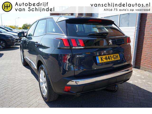 Peugeot 3008 1.2 PureTech TREKHAAK - NIEUWE DISTRIBUTIE - CAMERA - NAVI - PARKEERSENSOREN V+A - CARPLAY / ANDROID - 17 INCH LMV - CRUISE - CLIMA - 4X MICHELIN ALLSEASON - ELEKTR INKLAPB. SPIEGELS - HELE NETTE STAAT!