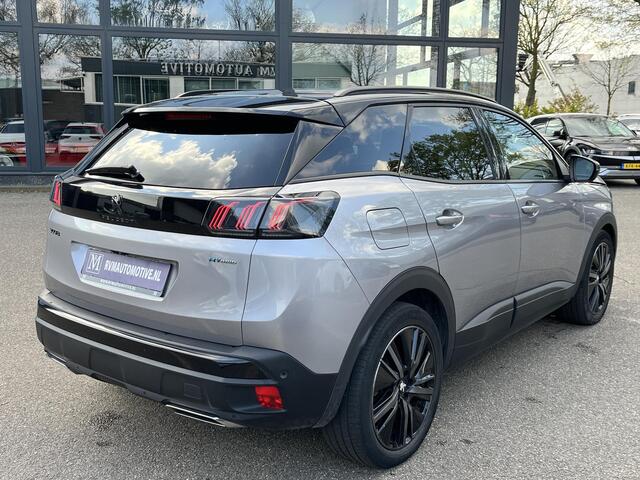 Peugeot 3008 GT PHEV | APPLE CARPLAY | ELEKTRISCHE ACHTERKLEP | CAMERA VOOR + ACHTER | ADAPTIVE CRUISE CONTROL | FOCAL AUDIO | DODEHOEK DETECTIE| RIJKLAARPRIJS INCL. 12 MND BOVAG GARANTIE