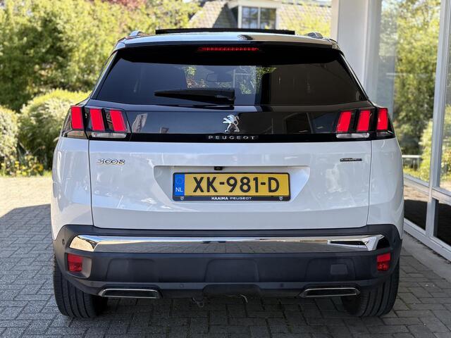 Peugeot 3008 1.6T 180pk Automaat GT Line | Schuif-/kanteldak | Trekhaak | Full LED | Elektr. achterklep | 360gr camera | Keyless Entry
