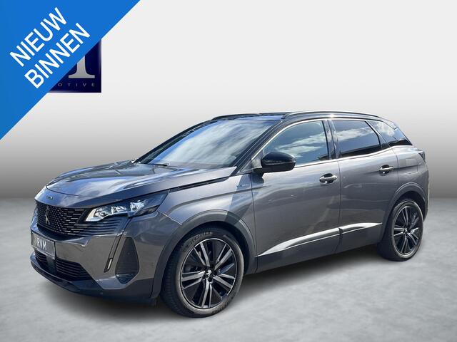 Peugeot 3008 1.6 HYbrid 225 GT Pack Business BLACK PACK | BOMVOL!! | ELKT. ACHTERKLEP | STOELVERWARMING | APPLECARPLAY | RIJKLAAR MET 12 MND BOVAG GARANTIE | ACHTERUITRIJ CAMERA | ADAP. CRUISE | DODE HOEK |