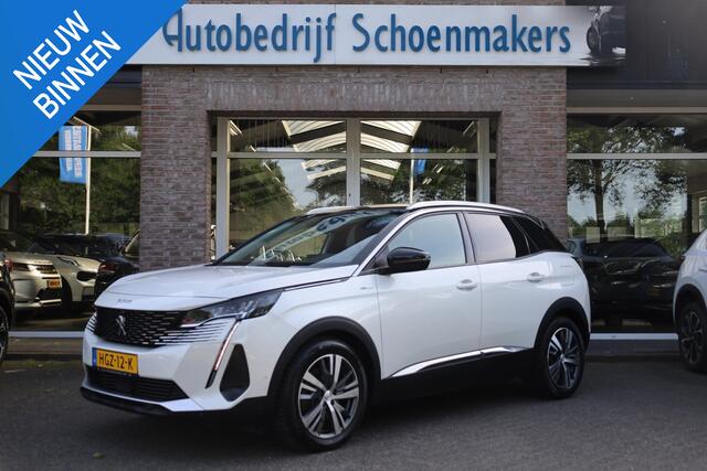 Peugeot 3008 1.6 HYbrid 225 Blue Lease GT TREKHAAK-AFN 360-CAMERA CARPLAY DAB SFEERVERLICHTING 18"LMV DUO-TONE i-COCKPIT HALFLEER LED
