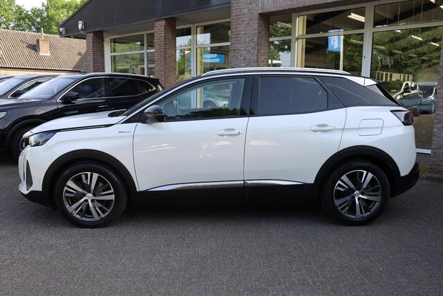 Peugeot 3008 1.6 HYbrid 225 Blue Lease GT TREKHAAK-AFN 360-CAMERA CARPLAY DAB SFEERVERLICHTING 18"LMV DUO-TONE i-COCKPIT HALFLEER LED
