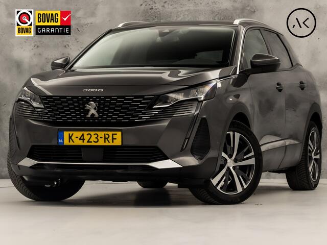 Peugeot 3008 1.2 PureTech Sport Automaat (APPLE CARPLAY, GROOT NAVI, 360 CAMERA, KEYLESS, SPORTSTOELEN, GETINT GLAS, TREKHAAK, NIEUWE APK, NIEUWSTAAT)