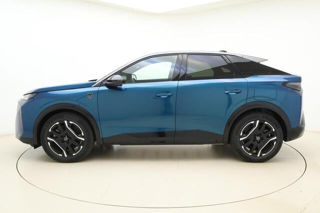 Peugeot 3008 e-3008 GT Avantage 210 73 kWh | Stoelverwarming voor/achter | 360 graden camera | Lederen/Alcantara bekleding | Apple/Android Carplay | Vehicle to load | Dodehoekdetectie | Autonomous emergency braking | Climate control | Memory seats | Stuurbediening | N