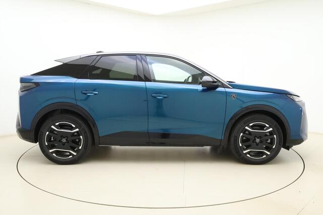 Peugeot 3008 e-3008 GT Avantage 210 73 kWh | Stoelverwarming voor/achter | 360 graden camera | Lederen/Alcantara bekleding | Apple/Android Carplay | Vehicle to load | Dodehoekdetectie | Autonomous emergency braking | Climate control | Memory seats | Stuurbediening | N