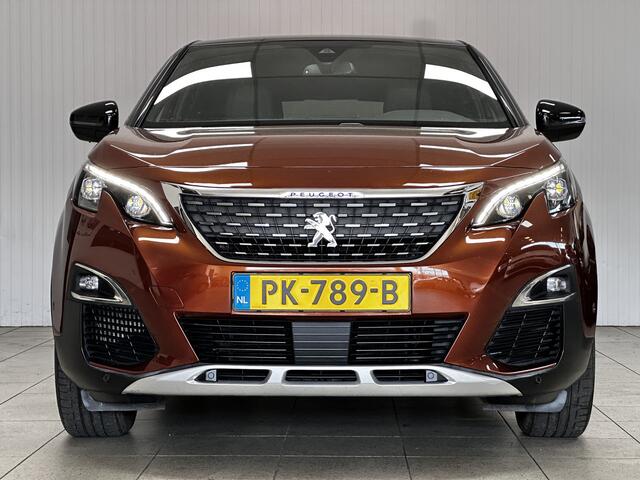 Peugeot 3008 1.6 e-THP GT Line/ DEALER ONDERHOUDEN!/ Automaat/ Virtual Dashb./ Two-Tone/ 19'' LMV/ LED Koplampen/ LEDER/ Apple + Android/ Stoelverw./ Lane-Assist./ Dode-Hoek DET./ Zwarte-Hemel/ Elek. Kofferklep/ Camera.