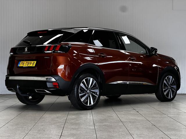 Peugeot 3008 1.6 e-THP GT Line/ DEALER ONDERHOUDEN!/ Automaat/ Virtual Dashb./ Two-Tone/ 19'' LMV/ LED Koplampen/ LEDER/ Apple + Android/ Stoelverw./ Lane-Assist./ Dode-Hoek DET./ Zwarte-Hemel/ Elek. Kofferklep/ Camera.