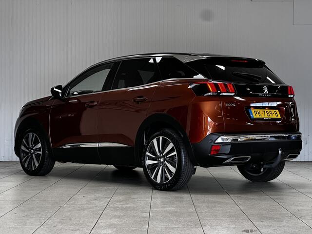Peugeot 3008 1.6 e-THP GT Line/ DEALER ONDERHOUDEN!/ Automaat/ Virtual Dashb./ Two-Tone/ 19'' LMV/ LED Koplampen/ LEDER/ Apple + Android/ Stoelverw./ Lane-Assist./ Dode-Hoek DET./ Zwarte-Hemel/ Elek. Kofferklep/ Camera.