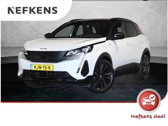 Peugeot 3008 1.2 130PK GT | 1ste Eigenaar | AppleCarPlay/AndroidAuto | Adaptive Cruise Control | Camera | Climate Control | Night Vision | Dodehoekdetectie | AUTOMAAT | Sfeerverlichting | Virt.Cockpit | Keyless | Isofix | Privacy Glass | Parkeersensoren | Two-Tone |