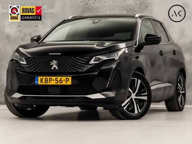 Peugeot 3008 1.6 HYbrid4 300 GT 300Pk Automaat (PANORAMADAK, APPLE CARPLAY, 360 CAMERA, LEDER, GETINT GLAS, SPORTSTOELEN, KEYLESS, ADAPTIVE CRUISE, NIEUWSTAAT)