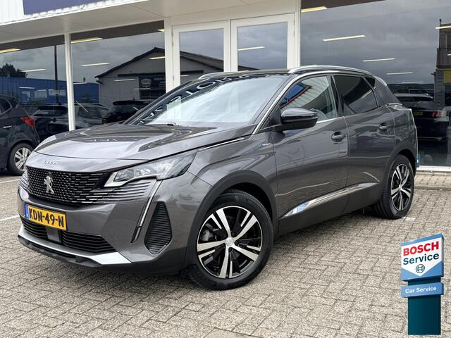 Peugeot 3008 1.6 HYbrid4 300 GT | SOH 99% | LED | Pano | Adapt.Cruise | Apple/Android | Keyless | DAB