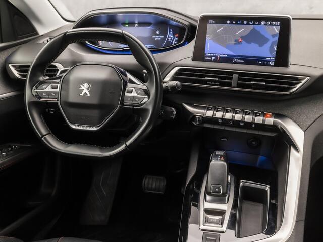 Peugeot 3008 1.2 PureTech Allure Automaat (APPLE CARPLAY, GROOT NAVI, LEDER, TREKHAAK, STOELVERWARMING, SPORTSTOELEN, GETINT GLAS, 360 CAMERA, CRUISE, NIEUWSTAAT)