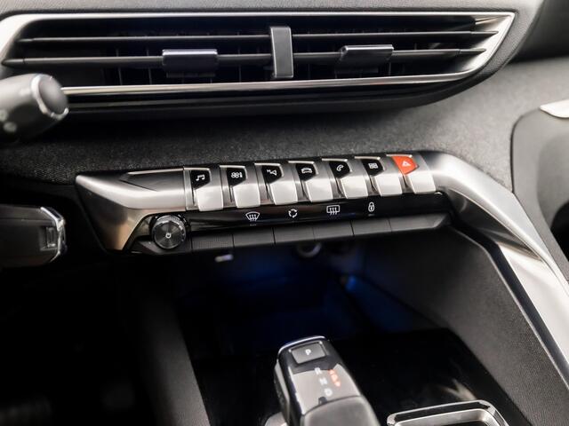 Peugeot 3008 1.2 PureTech Allure Automaat (APPLE CARPLAY, GROOT NAVI, LEDER, TREKHAAK, STOELVERWARMING, SPORTSTOELEN, GETINT GLAS, 360 CAMERA, CRUISE, NIEUWSTAAT)