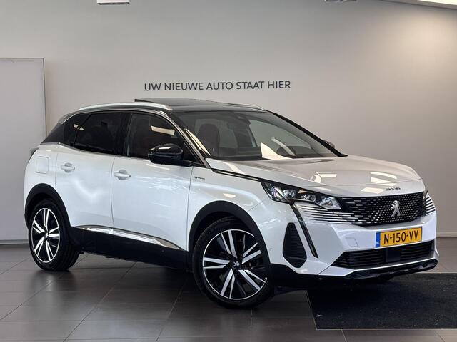 Peugeot 3008 GT Pack 1.6 HYbrid4 PHEV 300pk 4x4 e-EAT8 | SCHUIF/KANTELDAK | ELEKTR. A.KLEP | NIGHTVISION | FOCAL HIFI | 360° CAMERA | NAVI | MASSAGE | LEDER| AGR-STOELEN |