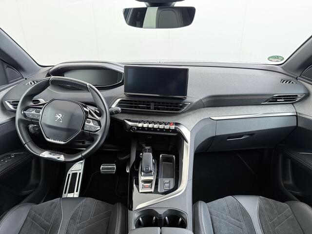 Peugeot 3008 131PK Automaat GT Adap.Cruise Stoelverwarming Elek.Achterklep 3D-Navi 360°Camera Apple Carplay Android Auto Ecc Pdc Privacy Glas Lmv Led Connected-Apps Bluetooth Lane Assist Led Dodehoeksensor Voorzien van All-Season banden