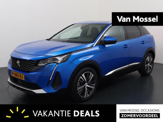Peugeot 3008 1.6 HYbrid 225 Blue Lease Allure - HALF LEDER - NAV - ACHTERUITRIJCAMERA - LED - PARKEERSENSOREN - LICHT METALEN VELGEN