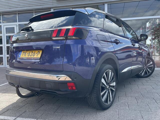 Peugeot 3008 1.2 PureTech Blue Lease Premium /Schuif-kanteldak/Clima/Cruise/DAB/Trekhaak/Onderhoudshistorie/2017/