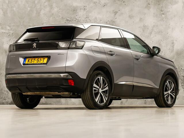Peugeot 3008 1.6 HYbrid 225 Allure Sport 225Pk Automaat (APPLE CARPLAY, GROOT NAVI, 360 CAMERA, SPORTSTOELEN, LEDER, KEYLESS, GETINT GLAS, LANE ASSIST, NIEUWSTAAT)