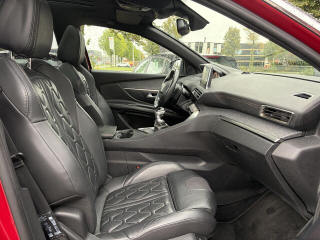 Peugeot 3008 1.2 PureTech GT Line ?D-riem vv in 2026?1e Eigenaar?360 ° Camera?Pano?Massage stoel?Draadloze telefoonlader?Carplay?Stoelvw?Keyless?Leder?Navi?Pdc V+A?6 Bak?Dealer Onderhouden?Rijstrooksensor?Dodehoeksensor?19'' Lmv?N.A.P?Apk tot 09-2027