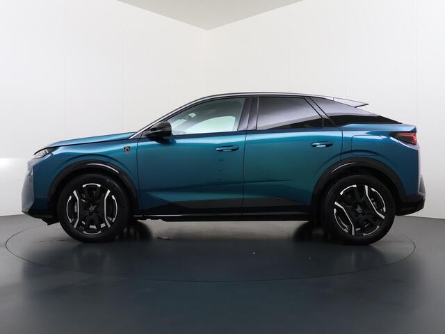 Peugeot 3008 e-3008 GT 73 kWh SOH 94% | VOOR & ACHTERSTOELEN VERWARMD | STUURVERWARMING | MEM. SEAT | STOEL MASSAGE | 360 CAMERA | DIRECT LEVERBAAR! | ADAP. CRUISE | VOLLEDIGE FABRIEKS GARANTIE TM 03-2027 |