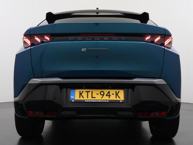 Peugeot 3008 e-3008 GT 73 kWh SOH 94% | VOOR & ACHTERSTOELEN VERWARMD | STUURVERWARMING | MEM. SEAT | STOEL MASSAGE | 360 CAMERA | DIRECT LEVERBAAR! | ADAP. CRUISE | VOLLEDIGE FABRIEKS GARANTIE TM 03-2027 |