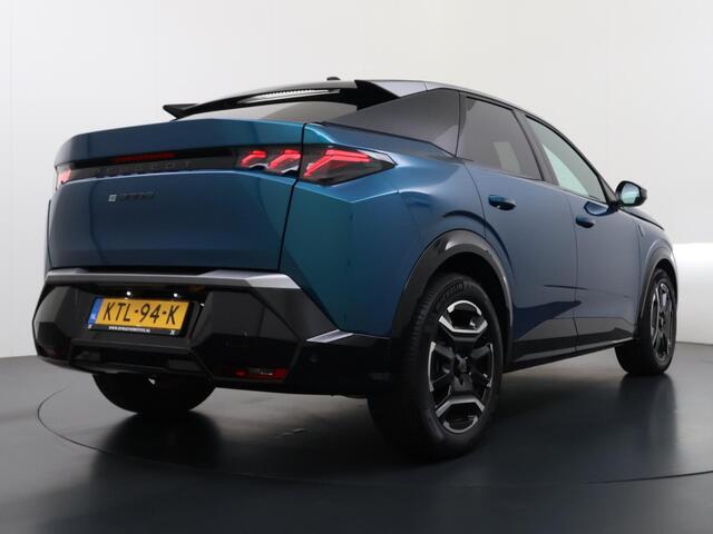 Peugeot 3008 e-3008 GT 73 kWh SOH 94% | VOOR & ACHTERSTOELEN VERWARMD | STUURVERWARMING | MEM. SEAT | STOEL MASSAGE | 360 CAMERA | DIRECT LEVERBAAR! | ADAP. CRUISE | VOLLEDIGE FABRIEKS GARANTIE TM 03-2027 |