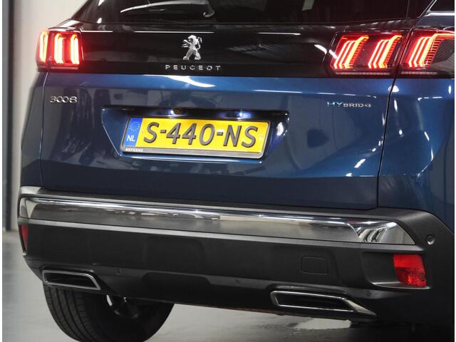 Peugeot 3008 1.6 HYbrid4 300PK GT Pack Business | AppleCarPlay/AndroidAuto | Adaptive Cruise Control | Schuifkanteldak | Focal Sound | Camera | Climate Control | Dodehoekdetectie | AUTOMAAT | Sfeerverlichting | Virt.Cockpit | Keyless | Isofix | Privacy Glass | Parkeersensoren | Two-Tone | Electrische achterklep | Trekhaak |