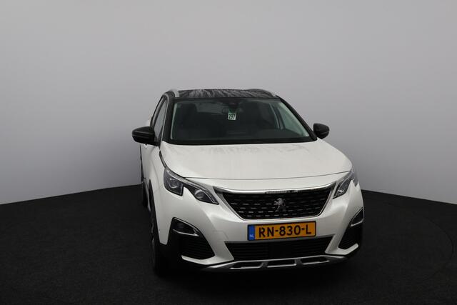 Peugeot 3008 1.2 PureTech Allure/ D-Riem verv: 95.000 Kilometer!/ Automaat/ Trekhaak/ Virtual Dashb./ 18'' LMV/ LED Koplampen/ Half-Leder/ Keyless/ Dode-Hoek DET./ Apple + Android/ Lane-Assist./ Extra getint glas/ Bluetooth/