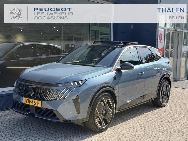 Peugeot 3008 e-3008 Launch Edition 325 Dual Motor 73 kWh | 8 Jaar Garantie | Nieuw Auto | Volledig Lederen Bekleding | Focal Audio | Panoramisch Schuifdak | LED Matrix Verlichting | Navigatie | 20" Lichtmetalen Velgen | 360 Graden Camera | Dode Hoek Detectie | Adaptieve Cruise Control | Stoelverwarming + Massage + Ventilatie | Hoge Zitpositie |