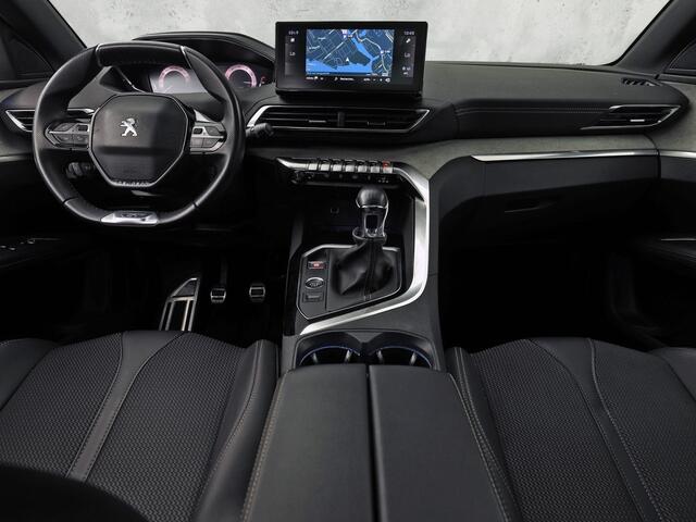 Peugeot 3008 1.2 PureTech GT Line (PANORAMADAK, APPLE CARPLAY, GROOT NAVI, LEDER, STOELVERWARMING, SPORTSTOELEN, GETINT GLAS, KEYLESS, NIEUWSTAAT)