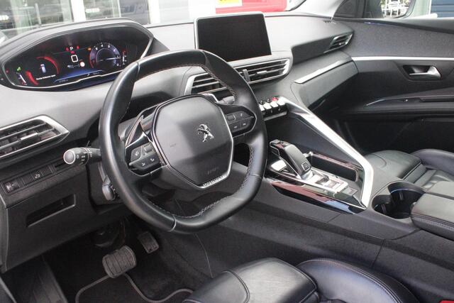 Peugeot 3008 1.2 130PK AUTOMAAT ALLURE | LEDEREN BEKLEDING | TREKHAAK | ELEKTRISCH BEDIENBARE BESTUUDERSSTOEL MET GEHEUGENFUNCTIE | ADAPTIVE CRUISE CONTROL | ELEKTRISCH BEDIENBARE ACHTERKLEP | APPLE CARPLAY/ANDROID AUTO | NAVIGATIE | STOELVERWARMING | ALL SEASON BANDEN | 19" LICHTMETALEN VELGEN | KEYLESS ENTRY/START | DODEHOEK DETECTIE | DRAADLOZE TELEFOONLADER |
