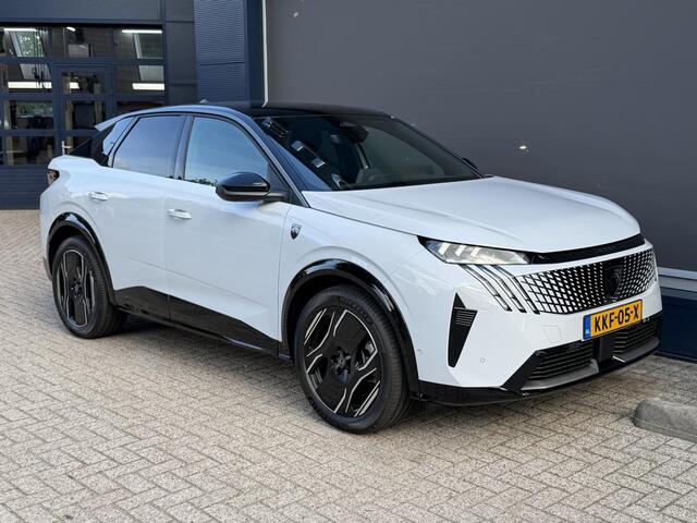 Peugeot 3008 e-3008 GT Long Range 230 97 kWh | Nieuwe Auto | Tot 8 jaar Garantie | 700 KM WLTP | Stoel & Stuurverwarming | LED Matrix Verlichting | Navigatie | 20" Lichtmetalen Velgen | 360 Graden Camera | Dode Hoek Detectie | Adaptieve Cruise Control | Hoge Zitpositie | Warmtepomp |