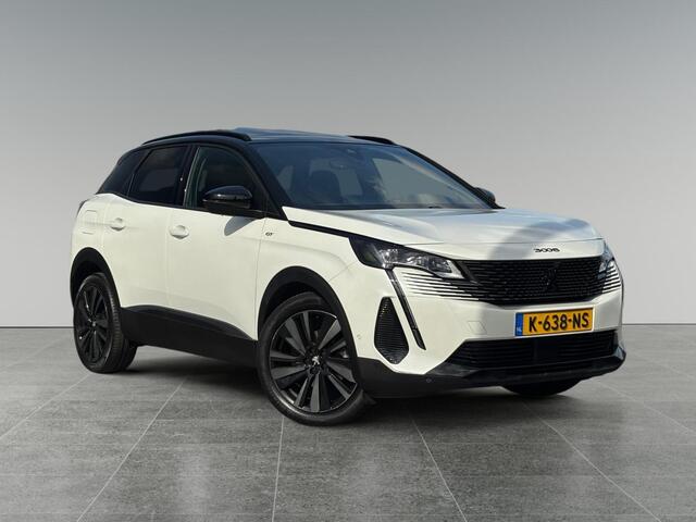 Peugeot 3008 GT 1.2 Turbo 130pk EAT8 | SCHUIF/KANTELDAK | ELEKT. A.KLEP | ALCANTARA | ADAPTIVE CRUISE | STOELVERW. | BLACK PACK | NAVI | CAMERA V+A