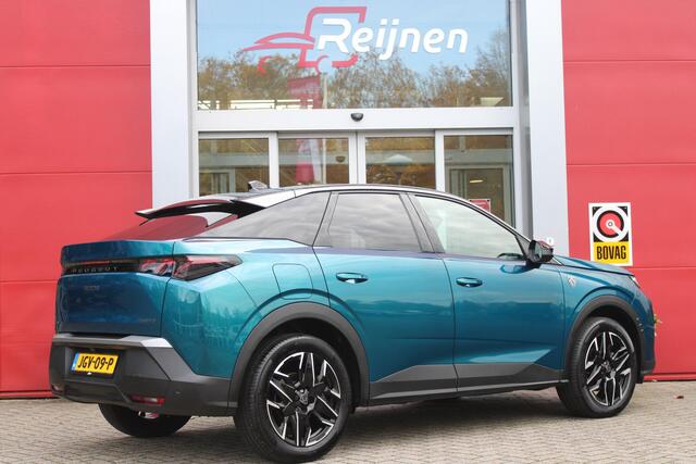 Peugeot 3008 1.2 Hybrid 145PK GT | ELEKTRISCH BEDIENBARE ACHTERKLEP | NAVIGATIE | DRAADLOZE APPLE CARPLAY/ANDROID AUTO | SFEER VERLICHTING | ACHTERUITRIJ CAMERA | PARKEERSENSOREN VOOR EN ACHTER | FULL LED KOPLAMPEN | KEYLESS ENTRY/START | ADAPTIVE CRUISE CONTROL | STOEL/STUUR VERWARMING | LICHTMETALEN VELGEN 19" | DAB+ RADIO |