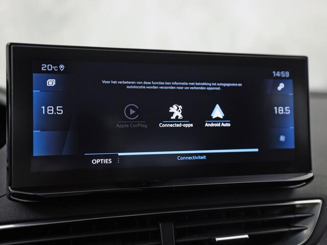 Peugeot 3008 1.2 PureTech Premium Automaat (APPLE CARPLAY, NAP, GROOT NAVI, 360 CAMERA, TREKHAAK, SPORTSTOELEN, LANE ASSIST, CRUISE, NIEUWSTAAT)