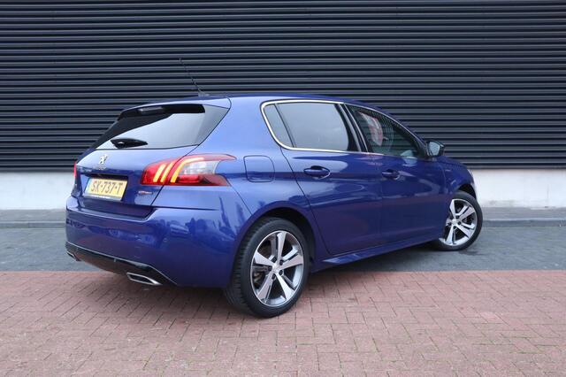 Peugeot 308 1.2 PureTech GT-line | Dealer onderhouden | Pano | Lane-assist | Mirror-Link | PDC + Camera | Leder | LED | Cruise |