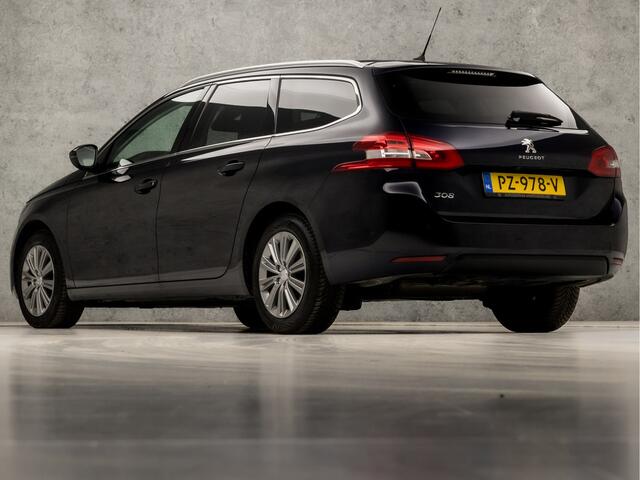 Peugeot 308 SW 1.2 PureTech Premium Sport Automaat (PANORAMADAK, APPLE CARPLAY, NAVIGATIE, 360 CAMERA, SPORTSTOELEN, GETINT GLAS, CRUISE, NIEUWE APK, NIEUWSTAAT)