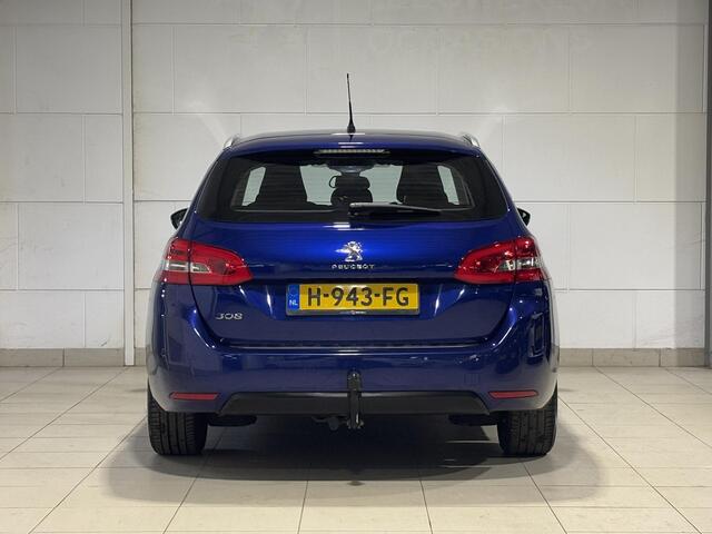 Peugeot 308 SW Allure 1.2 Turbo 130pk EAT8 AUTOMAAT NAVI | TREKHAAK | ADAPTIVE CRUISE | KEYLESS ENTRY & START | DODEHOEKBEW. | CLIMA |