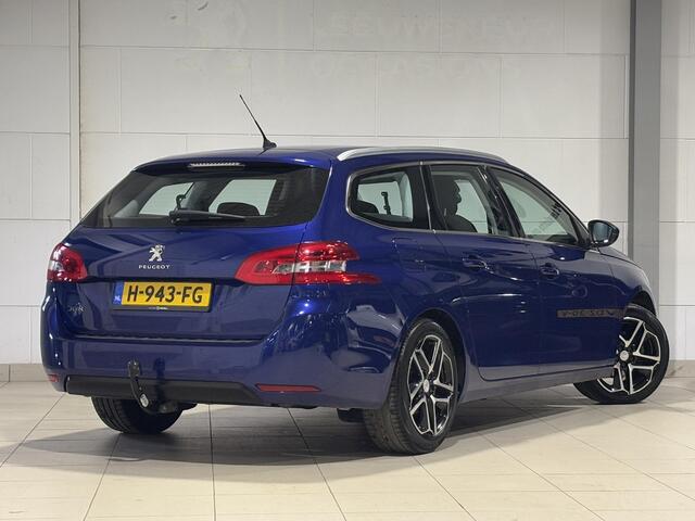 Peugeot 308 SW Allure 1.2 Turbo 130pk EAT8 AUTOMAAT NAVI | TREKHAAK | ADAPTIVE CRUISE | KEYLESS ENTRY & START | DODEHOEKBEW. | CLIMA |