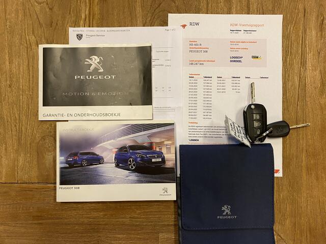 Peugeot 308 SW 1.2 PureTech Style 148Dkm.NAP, Navi, Clima, CC, PDC, LED, LM, Trekh, nw. APK - Inruil Mogelijk -